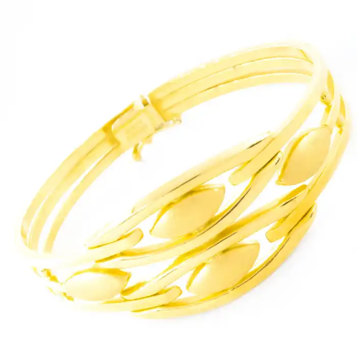 22 Ayar Damla Kaburga Kelepçe