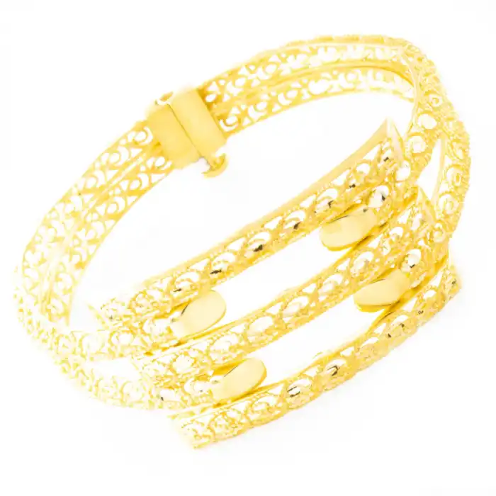 22 Ayar Desen Kaburga Kelepçe