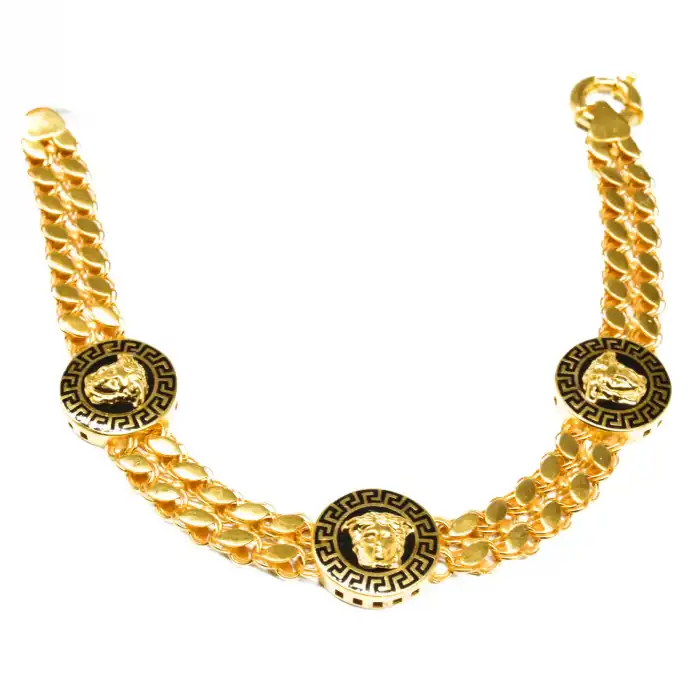 22 Ayar Desen Pullu Bileklik