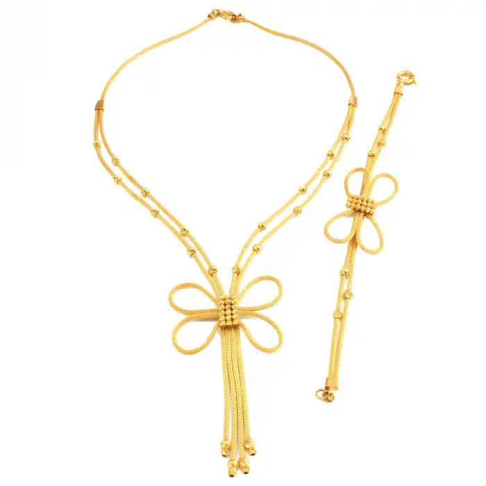 22 Ayar Dorika Fiyonklu Kalze Seti