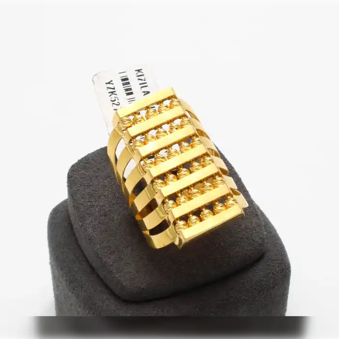 22 Ayar Dorika Kaburga Yüzük