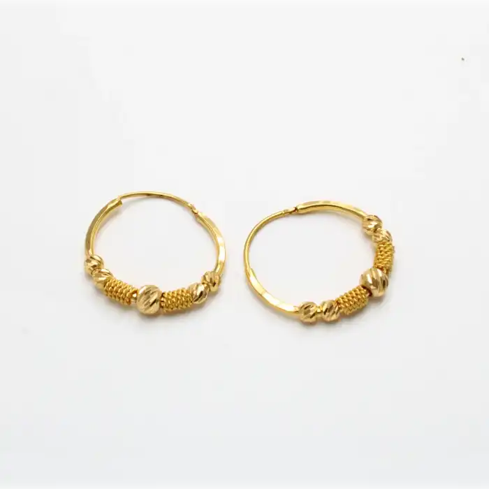 22 Ayar Dorika Küpe