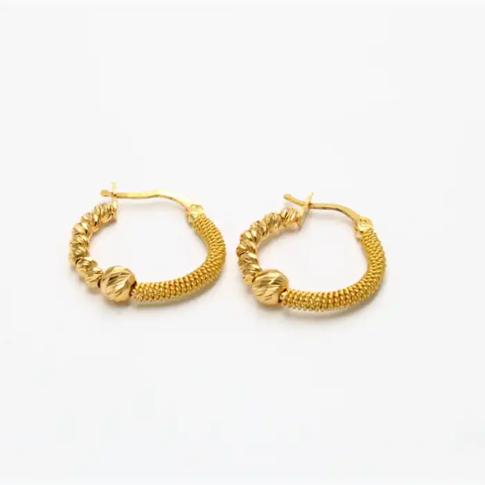 22 Ayar Dorika Küpe