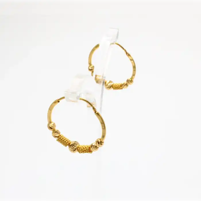 22 Ayar Dorika Küpe