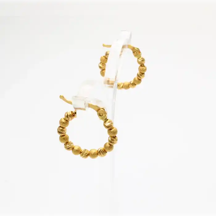 22 Ayar Dorika Küpe