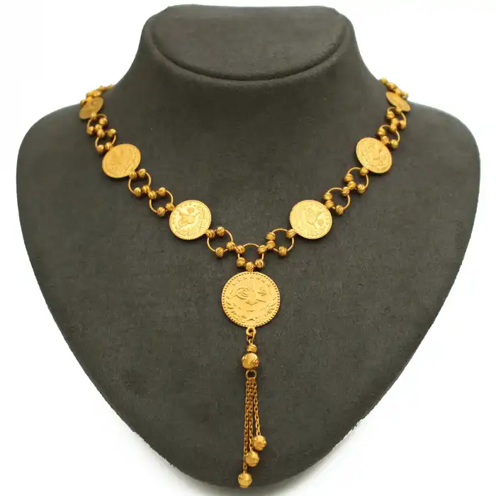 22 Ayar Dorika Reşat Kolye