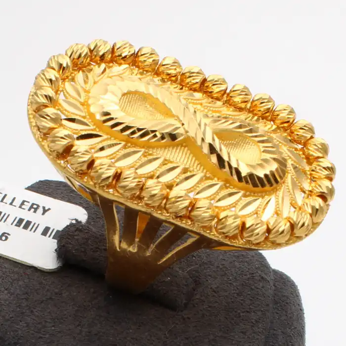 22 Ayar Dorika Sonsuzluk Yüzük