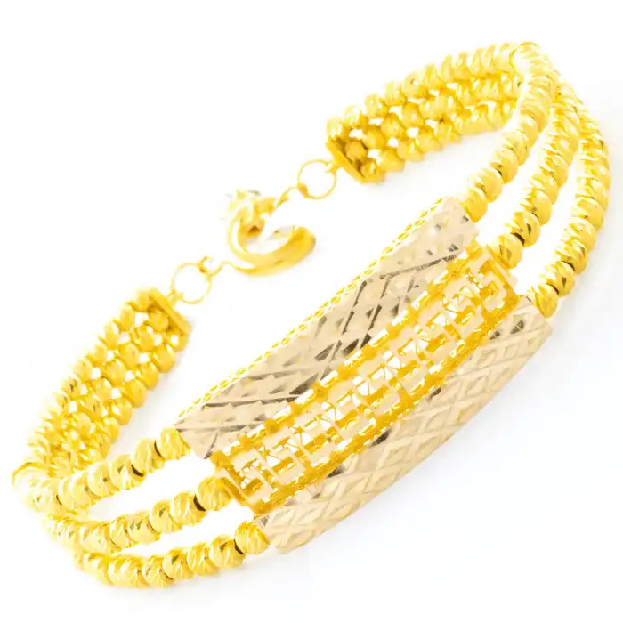 22 Ayar Dorikalı 3 Kaburga Bileklik