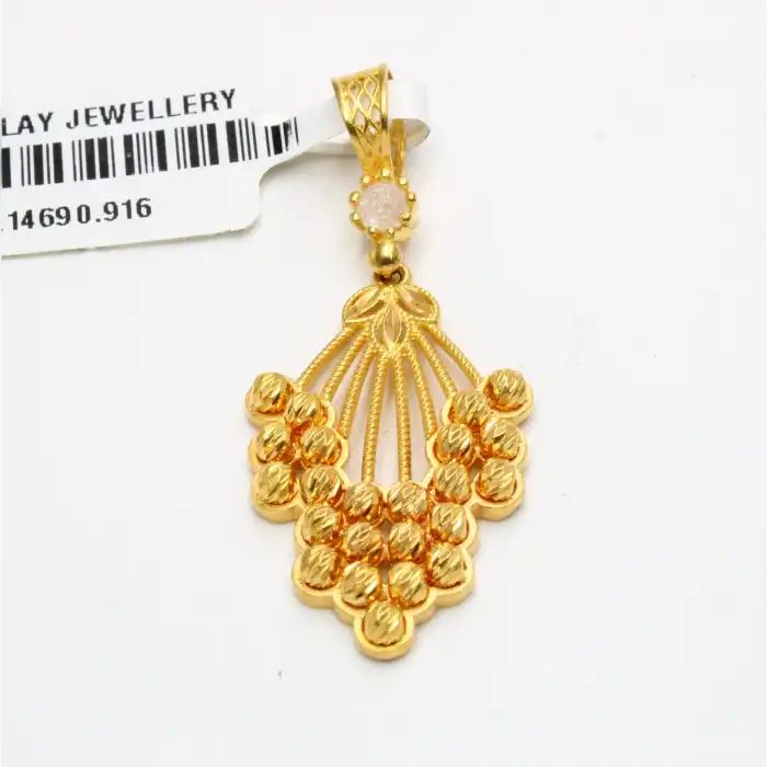 22 Ayar Dorikalı Asma Kolye Ucu