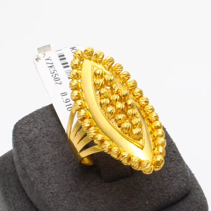 22 Ayar Dorikalı Aynalı Yüzük