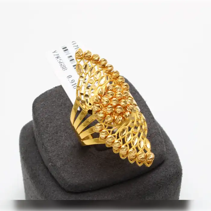 22 Ayar Dorikalı Başak Yüzük