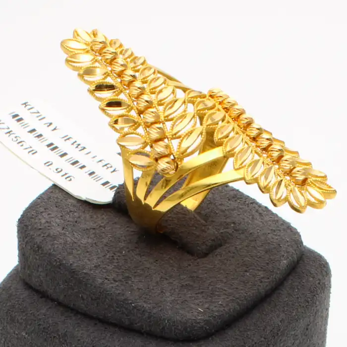 22 Ayar Dorikalı Başak Yüzük