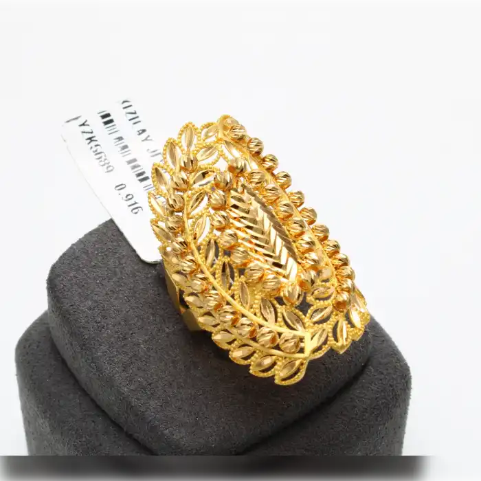 22 Ayar Dorikalı Başak Yüzük