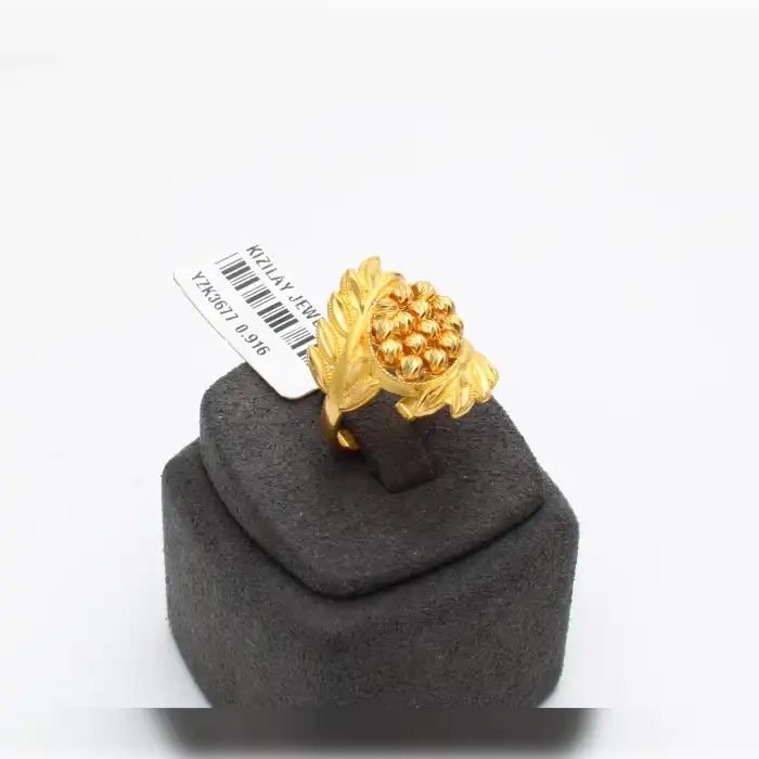 22 Ayar Dorikalı Başak Yüzük