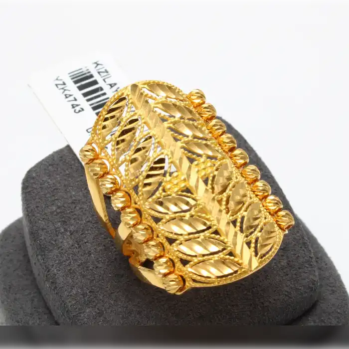 22 Ayar Dorikalı Başak Yüzük