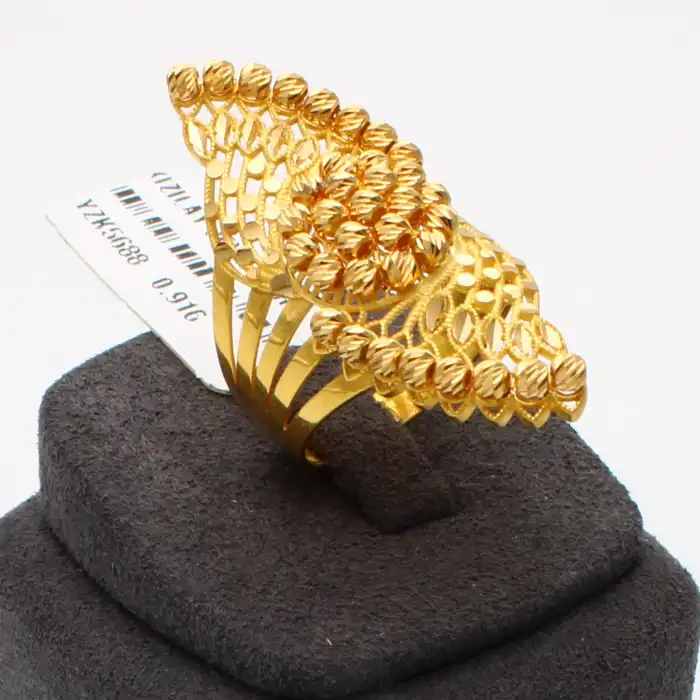 22 Ayar Dorikalı Başak Yüzük