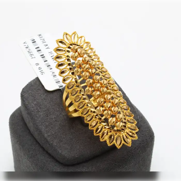 22 Ayar Dorikalı Başak Yüzük