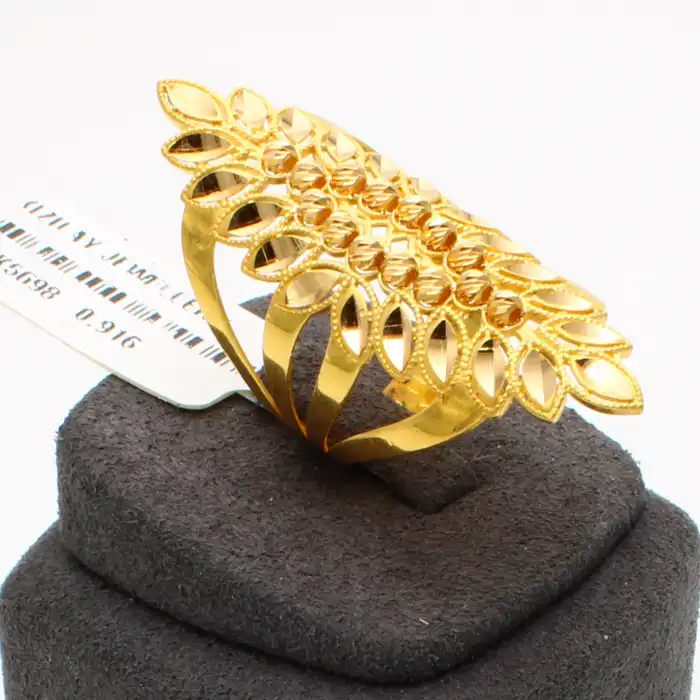 22 Ayar Dorikalı Başak Yüzük