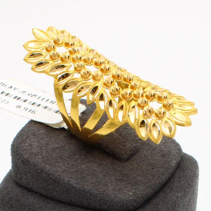 22 Ayar Dorikalı Başak Yüzük