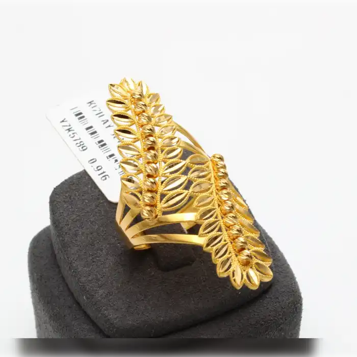 22 Ayar Dorikalı Başak Yüzük