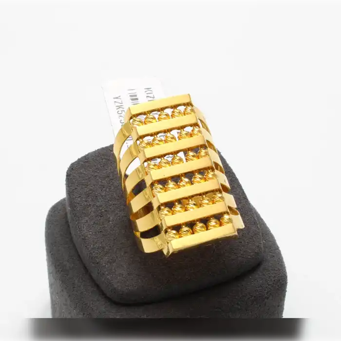 22 Ayar Dorikalı Kaburga Yüzük