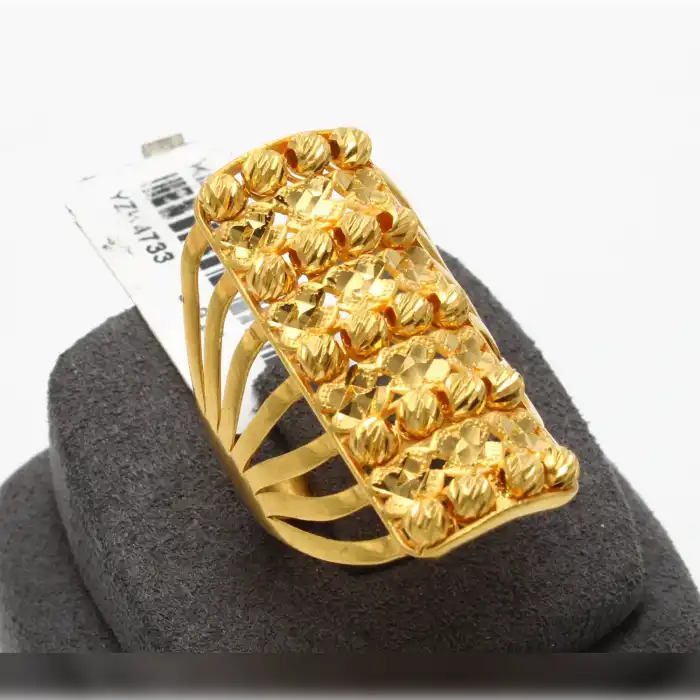 22 Ayar Dorikalı Kaburga Yüzük