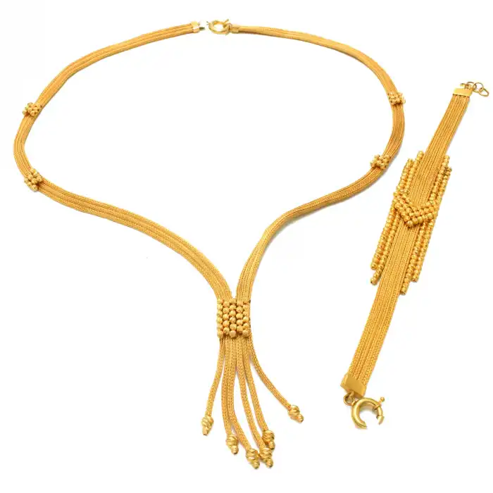 22 Ayar Dorikalı Kalze Set