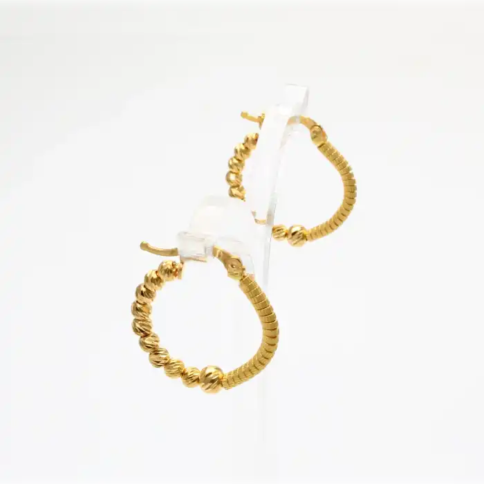 22 Ayar Dorikalı Küpe