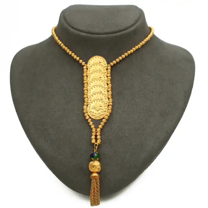 22 Ayar Dorikalı Reşat Kolye