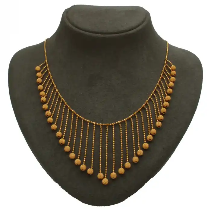 22 Ayar Dorikalı Salkım Kolye