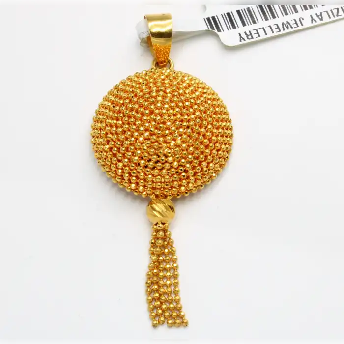 22 Ayar Dorikalı Tasarım Kolye Ucu