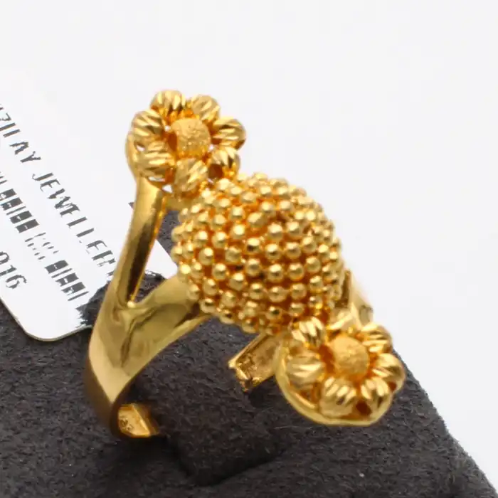 22 Ayar Dorikalı Tasarım Yüzük