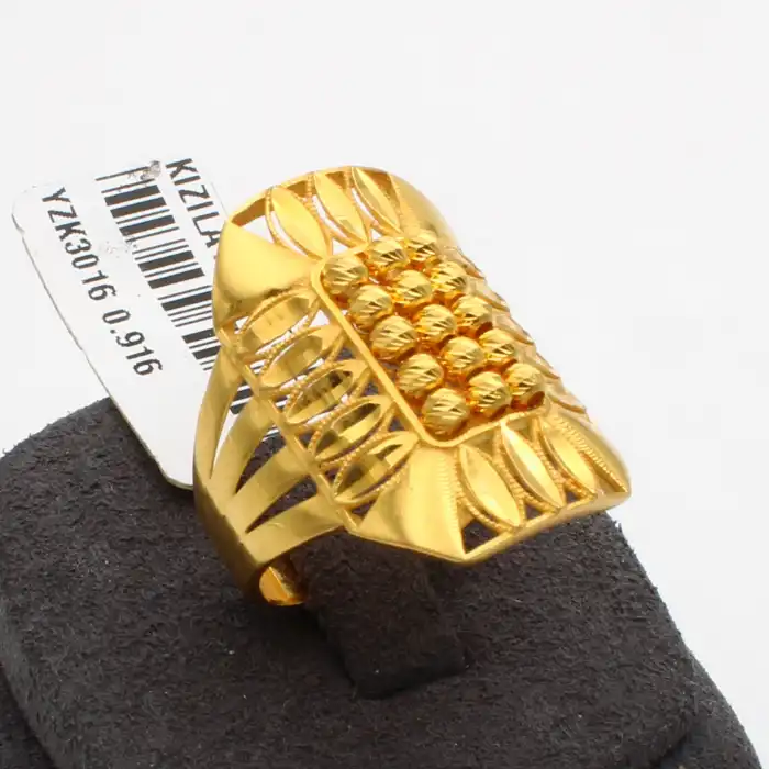 22 Ayar Dorikalı Yüzük