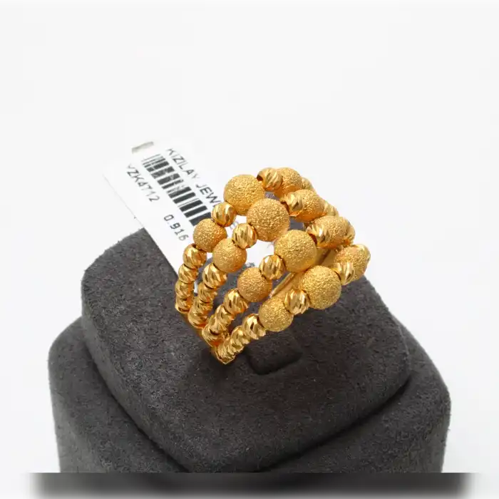 22 Ayar Dorikalı Yüzük