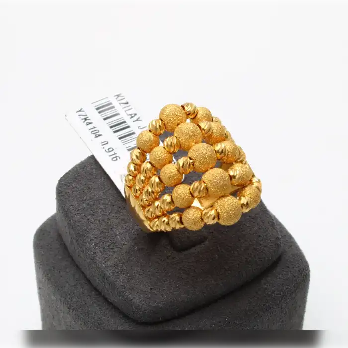 22 Ayar Dorikalı Yüzük