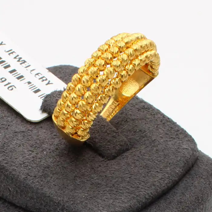 22 Ayar Dorikalı Yüzük