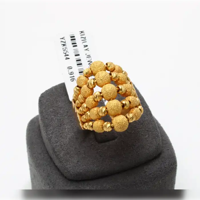 22 Ayar Dorikalı Yüzük