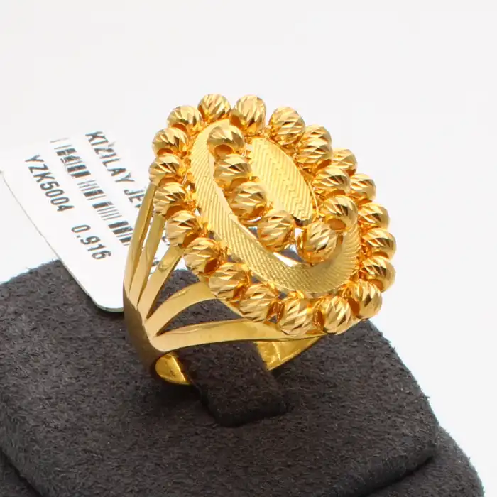 22 Ayar Dorikalı Yüzük