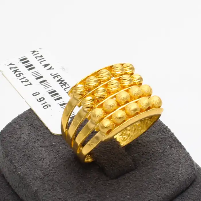 22 Ayar Dorikalı Yüzük