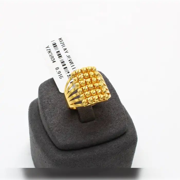 22 Ayar Dorikalı Yüzük