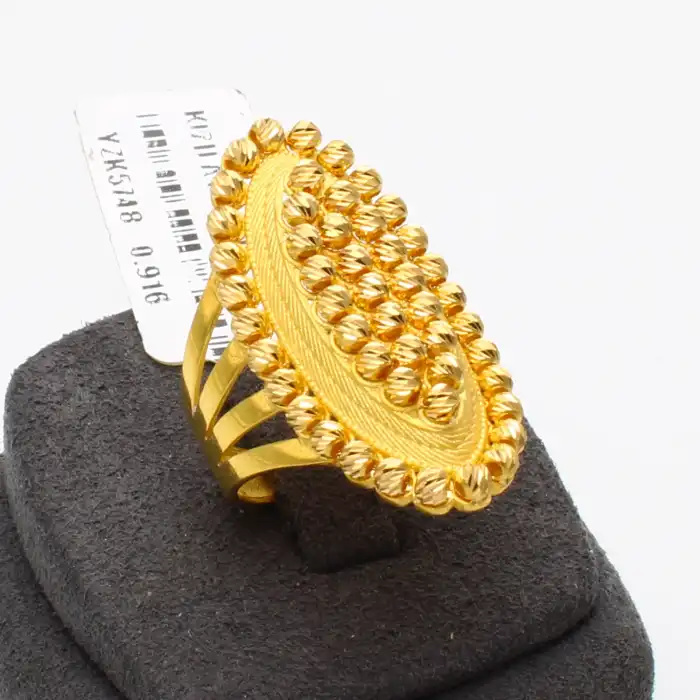 22 Ayar Dorikalı Yüzük