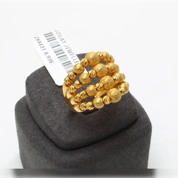 22 Ayar Dorikalı Yüzük