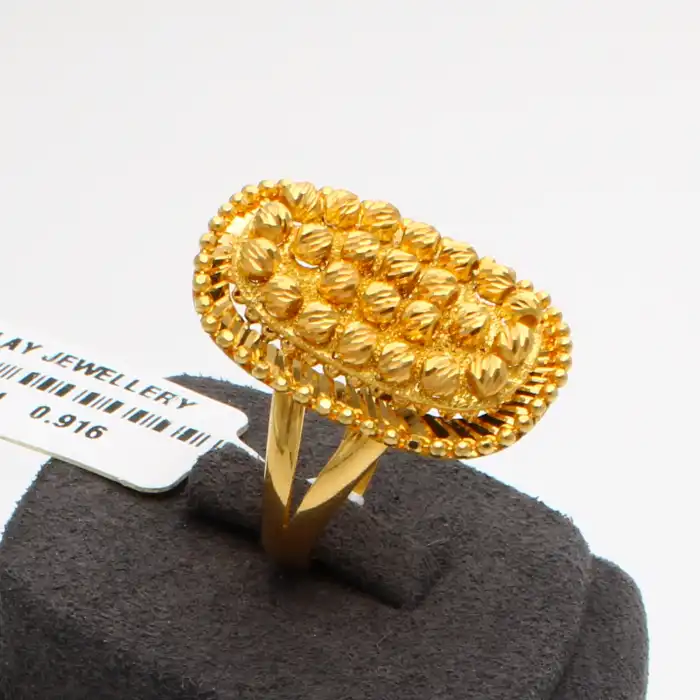 22 Ayar Dorikalı Yüzük