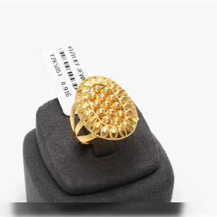 22 Ayar Dorikalı Yüzük
