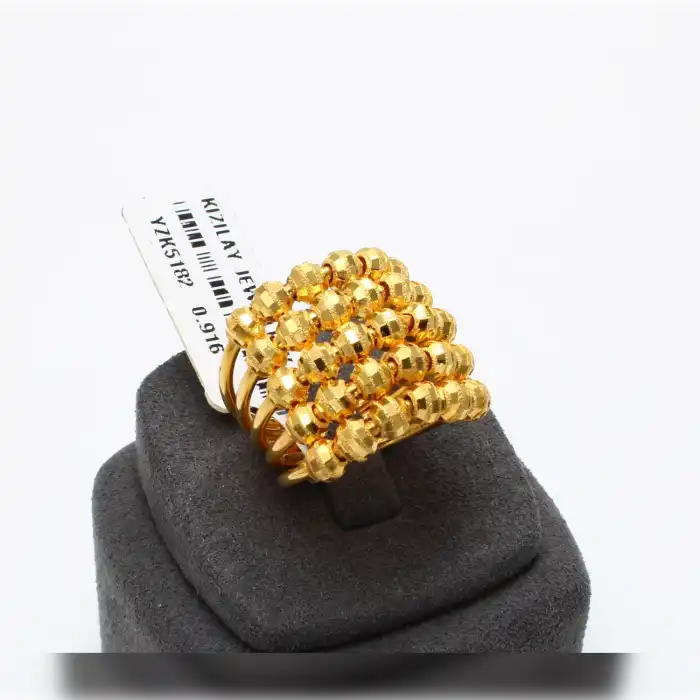 22 Ayar Dorikalı Yüzük