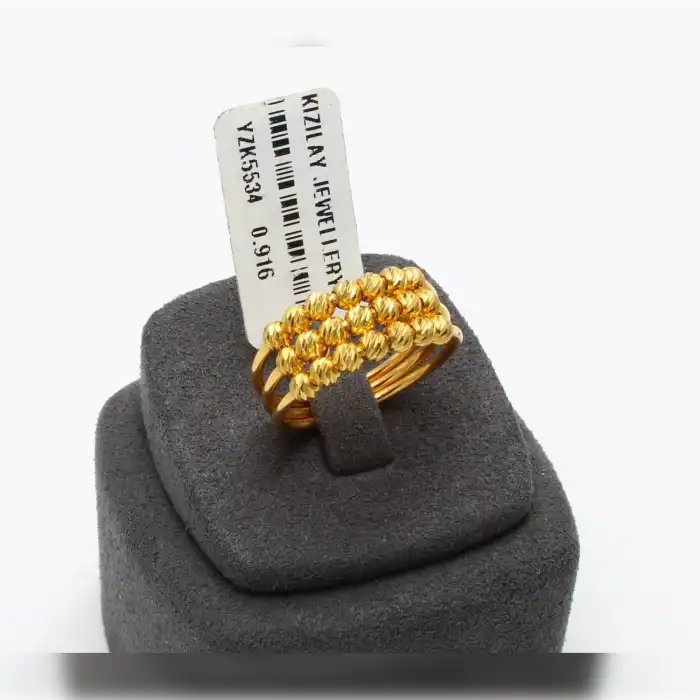 22 Ayar Dorikalı Yüzük