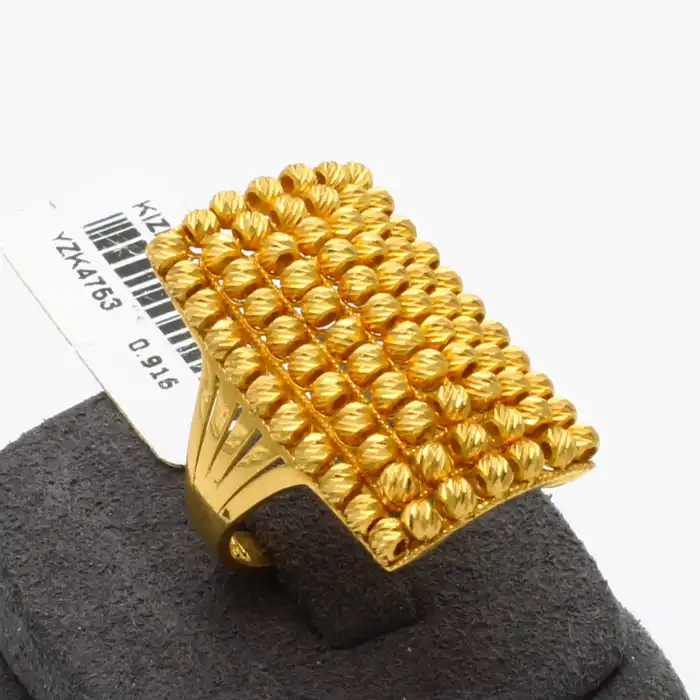 22 Ayar Dorikalı Yüzük