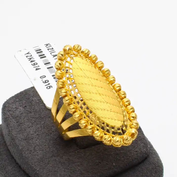 22 Ayar Dorikalı Yüzük