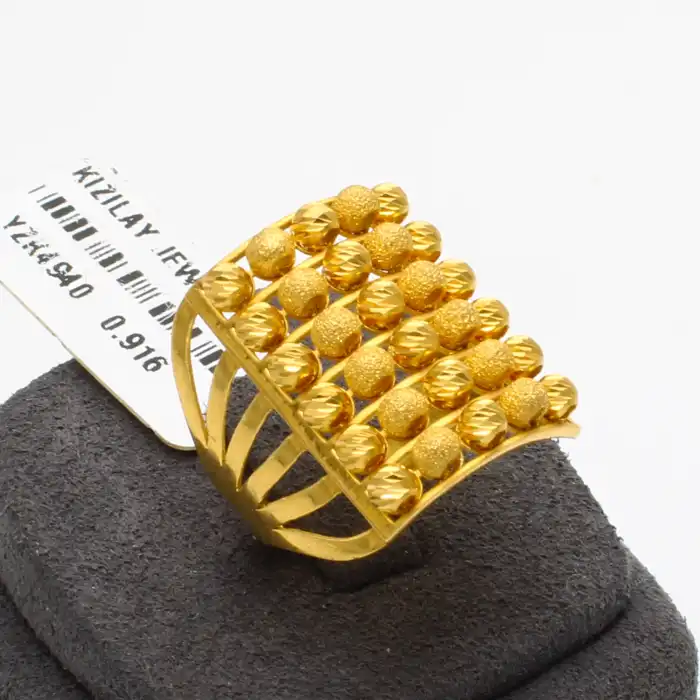 22 Ayar Dorikalı Yüzük