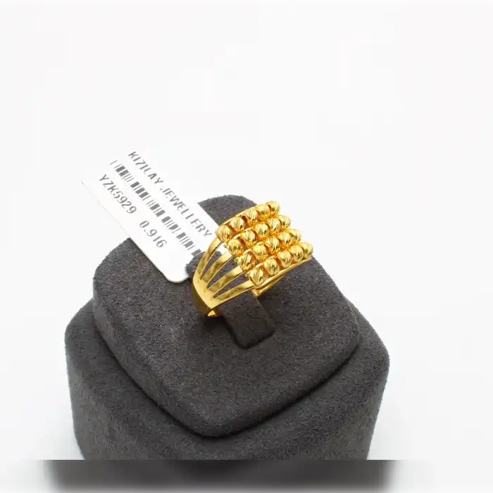 22 Ayar Dorikalı Yüzük